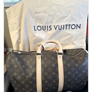 LOUIS VUITTON 45 Monogram Duffle Bag